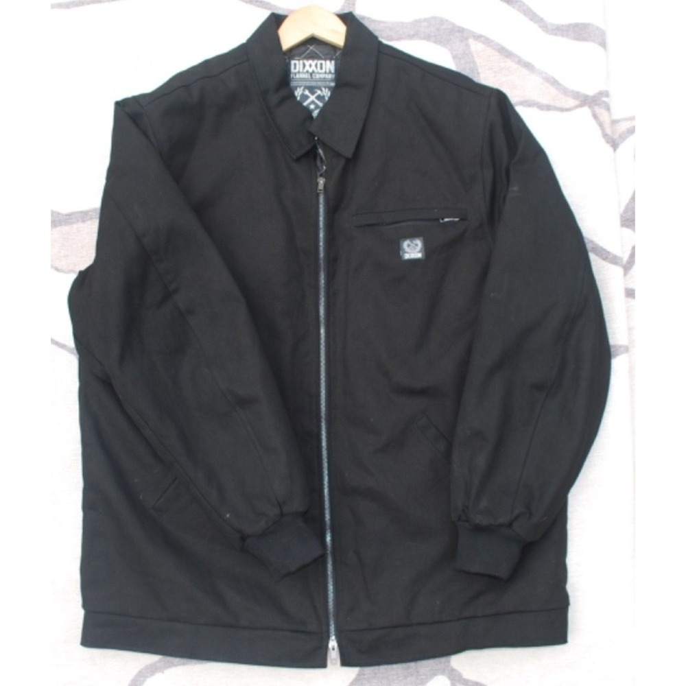 Dixxon Flannel Co. Workhorse 2.0 Jacket Men's XXL Black Canvas Quilt Lined